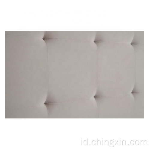 Furniture Kamar Tidur Gaya Amerika Tombol Tufting Baju Kain Berlapis Grosir Set Kamar Tidur CX612